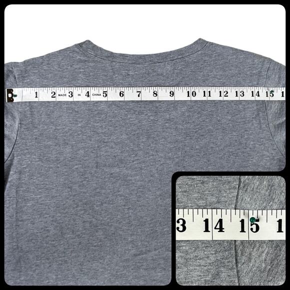 Sorry I Can’t I Have Plans with My Cat Tee Shirt TShirt Gray Short Sleeve Crew N - Picture 5 of 9